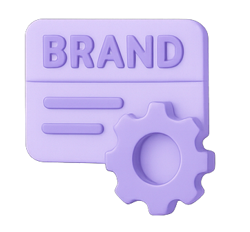 3D SEO graph icon representing search visibility and on-page optimization.