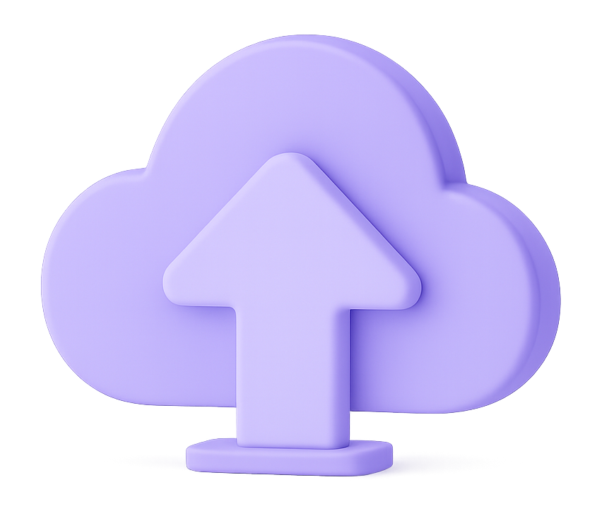 3D clock or pulse icon representing uptime monitoring.