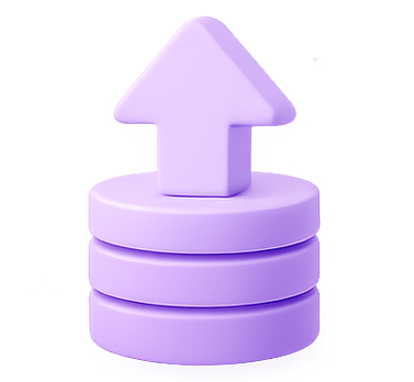 3D update arrow icon representing plugin and system updates.