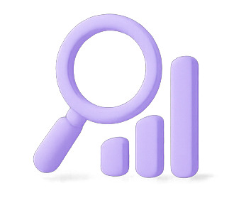 3D upward arrow icon representing increased website traffic through SEO.